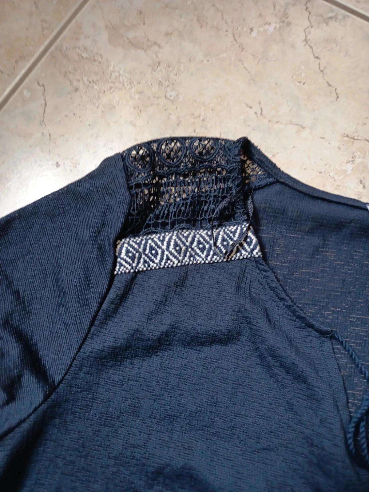 Navy blouse La Halle – photo 3